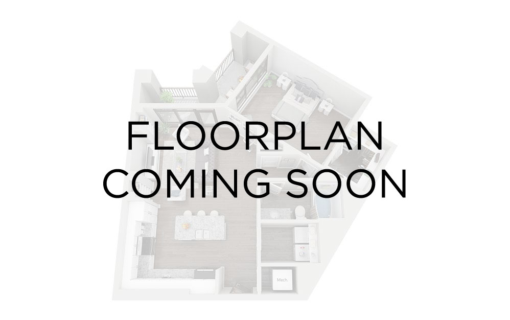 Detached Garage - Studio floorplan layout with 1 bathroom and 220 square feet
